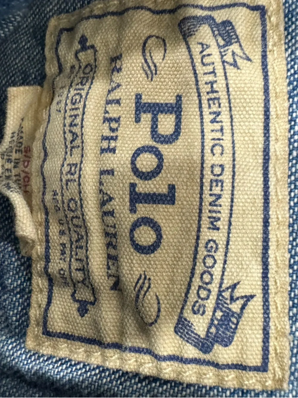 Ralph Lauren Denim Western Shirt with Pink Rose Embroidery - Picture 5 of 7